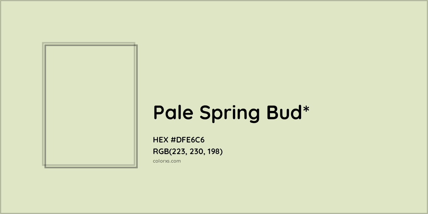 HEX #DFE6C6 Color Name, Color Code, Palettes, Similar Paints, Images