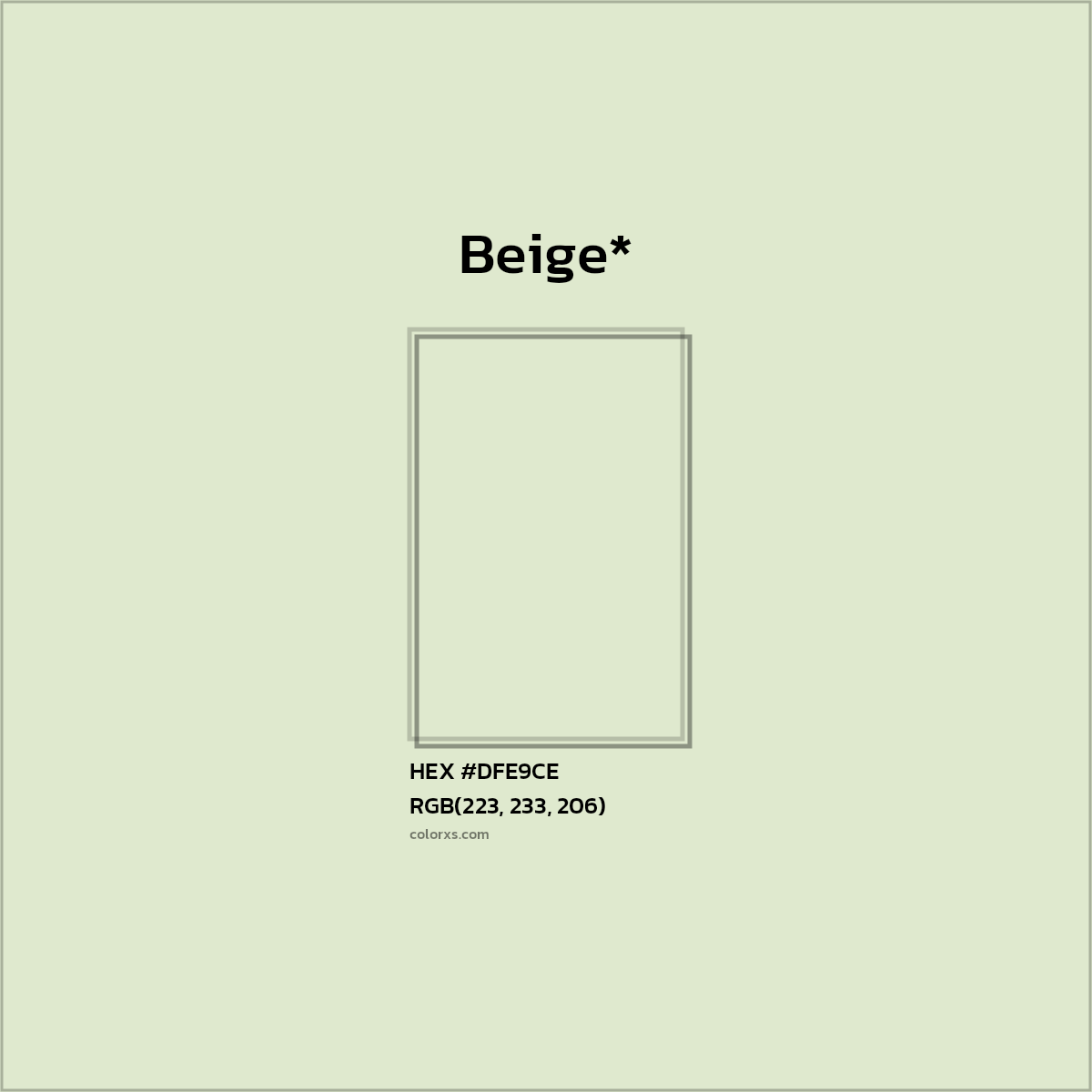HEX #DFE9CE Color Name, Color Code, Palettes, Similar Paints, Images