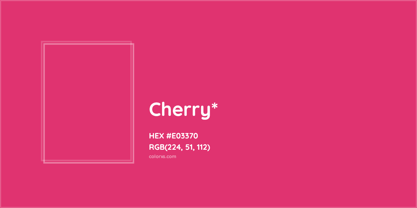 HEX #E03370 Color Name, Color Code, Palettes, Similar Paints, Images