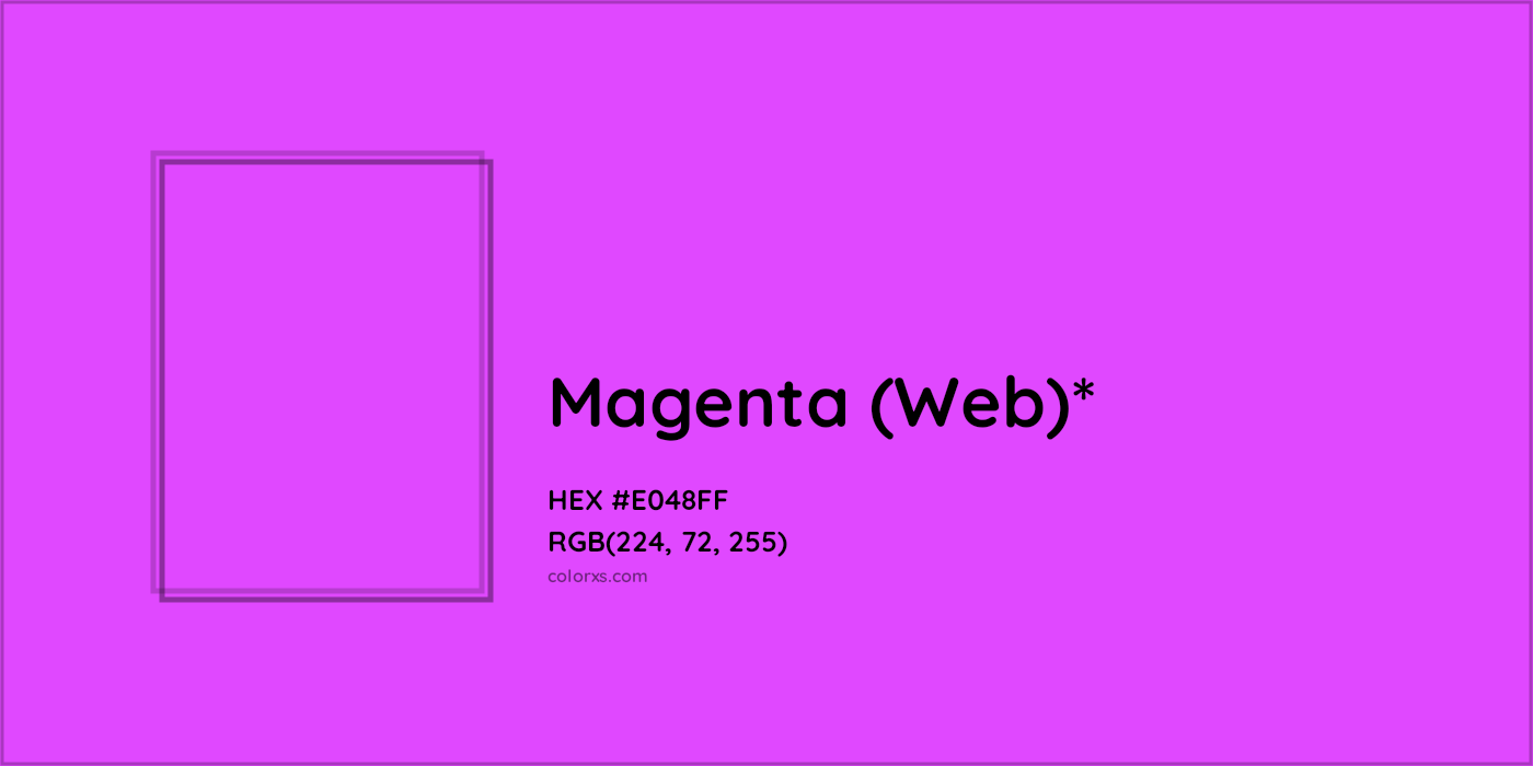 HEX #E048FF Color Name, Color Code, Palettes, Similar Paints, Images