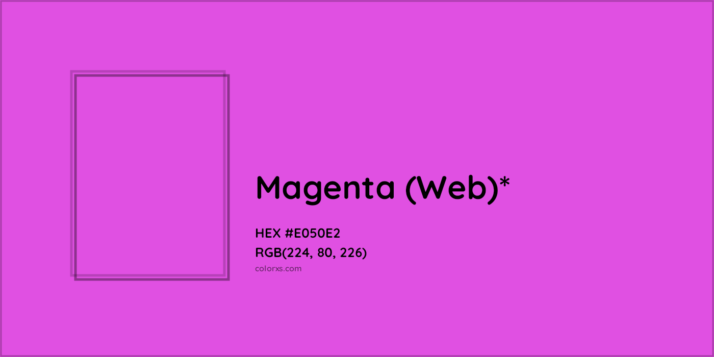 HEX #E050E2 Color Name, Color Code, Palettes, Similar Paints, Images
