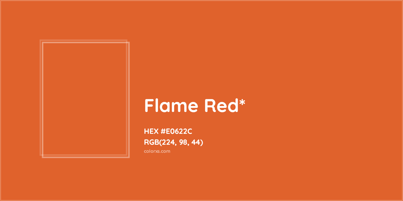 HEX #E0622C Color Name, Color Code, Palettes, Similar Paints, Images