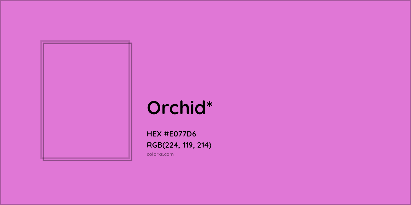 HEX #E077D6 Color Name, Color Code, Palettes, Similar Paints, Images