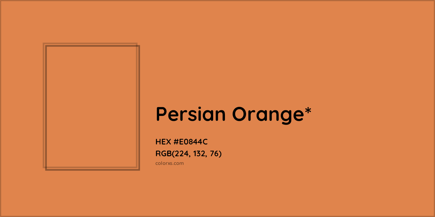 HEX #E0844C Color Name, Color Code, Palettes, Similar Paints, Images