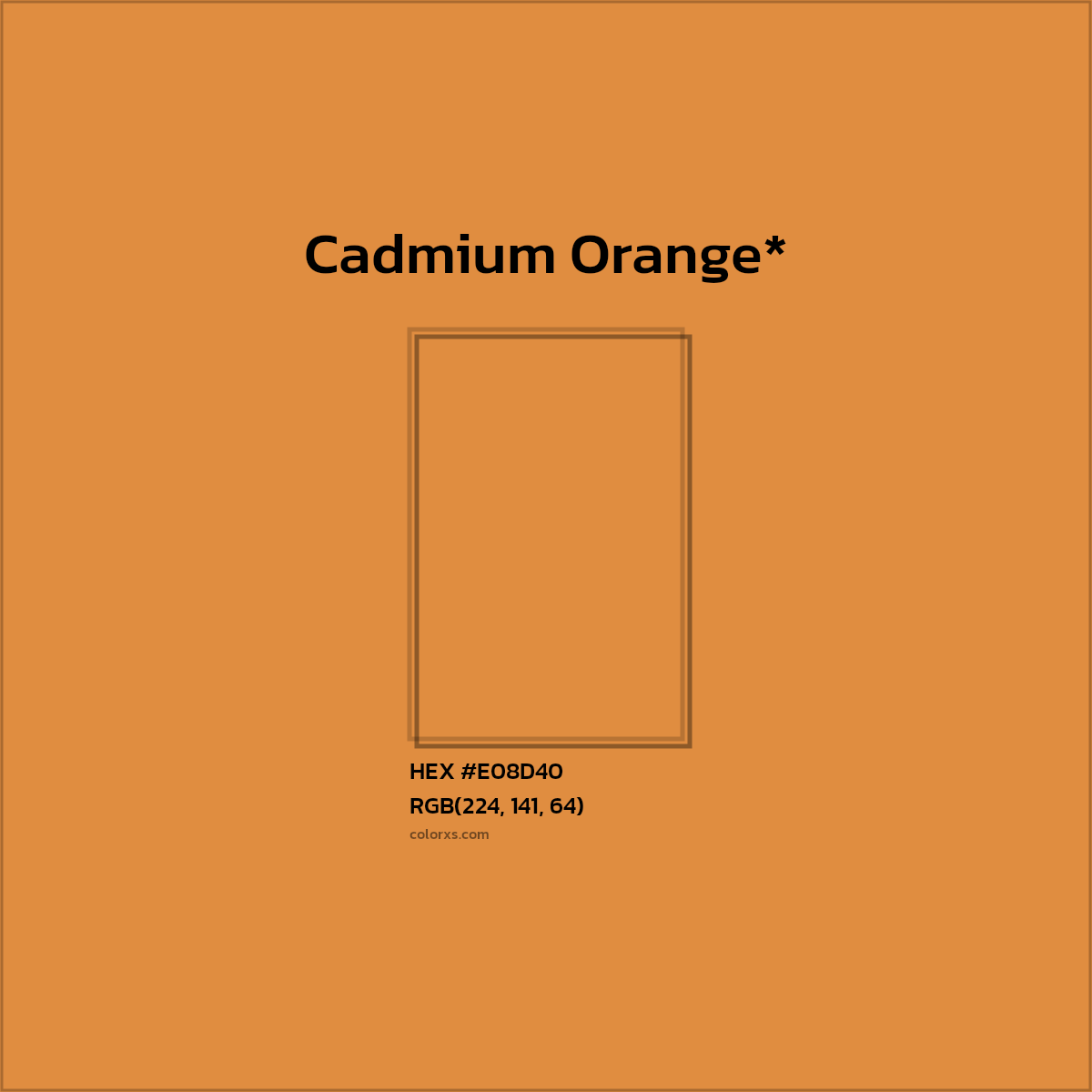 HEX #E08D40 Color Name, Color Code, Palettes, Similar Paints, Images