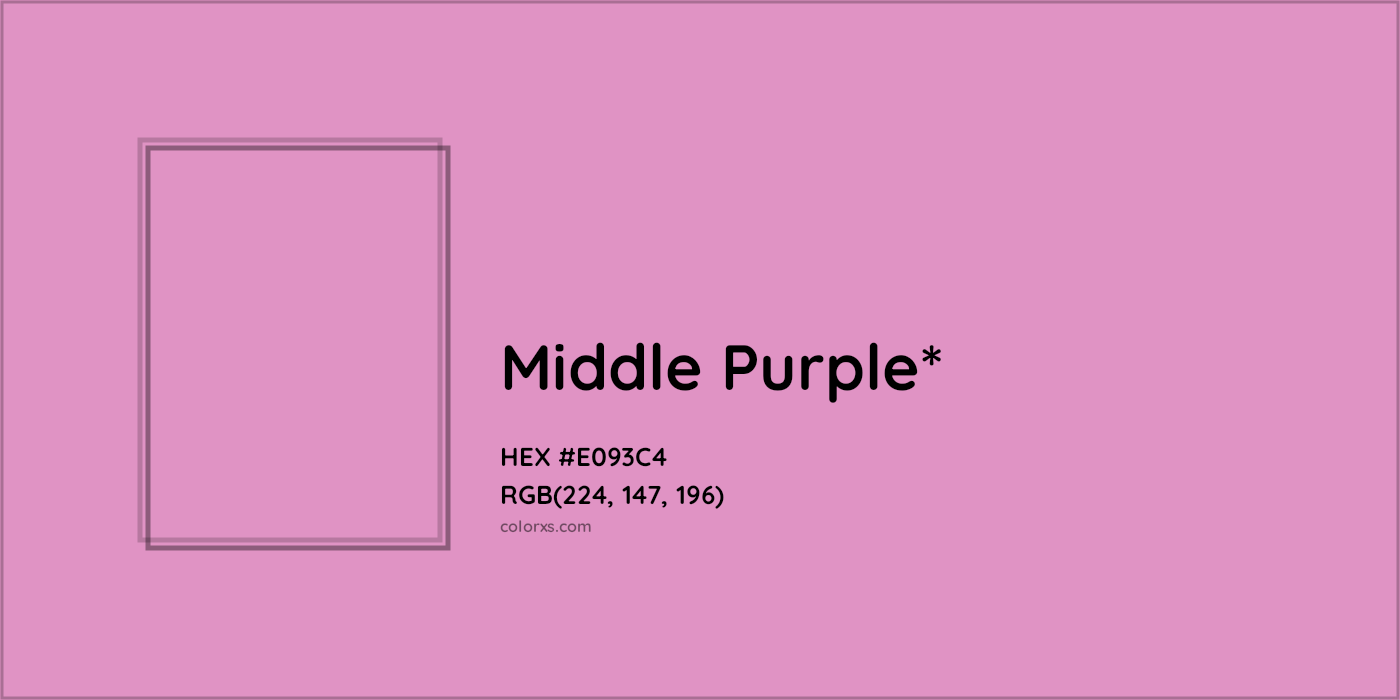 HEX #E093C4 Color Name, Color Code, Palettes, Similar Paints, Images