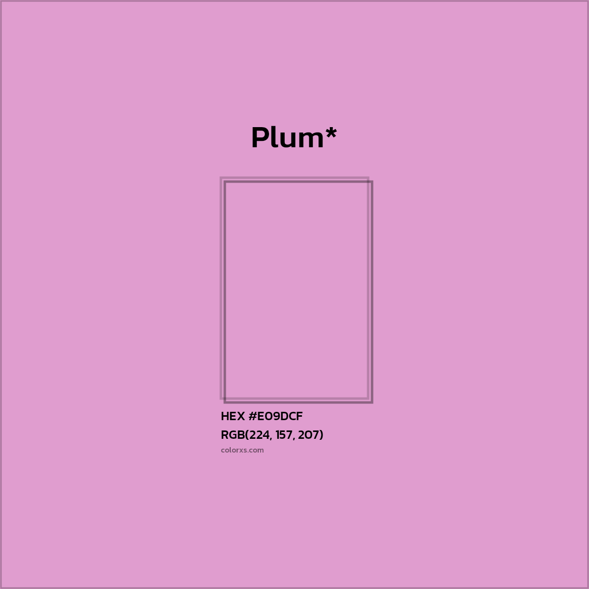 HEX #E09DCF Color Name, Color Code, Palettes, Similar Paints, Images