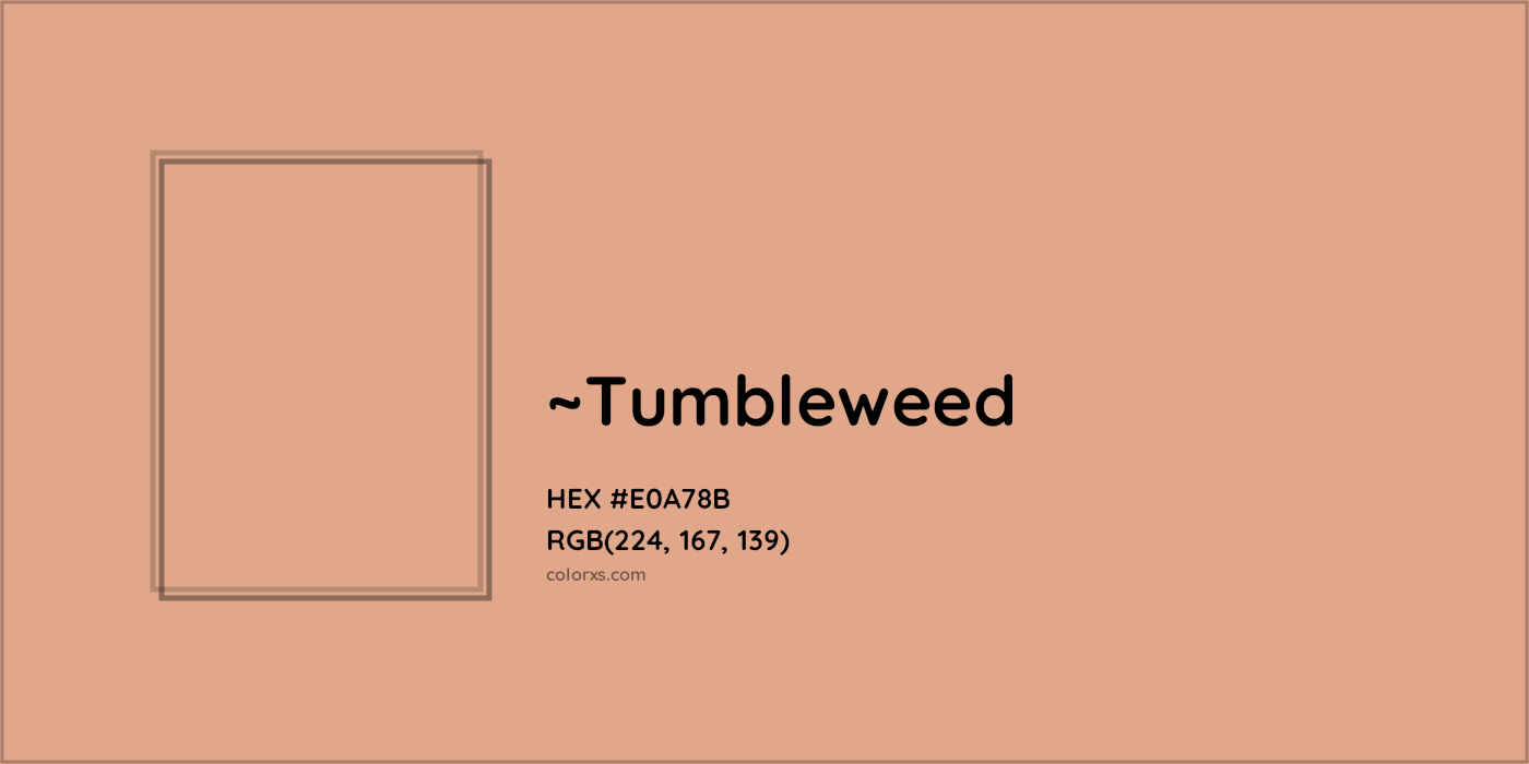 HEX #E0A78B Color Name, Color Code, Palettes, Similar Paints, Images