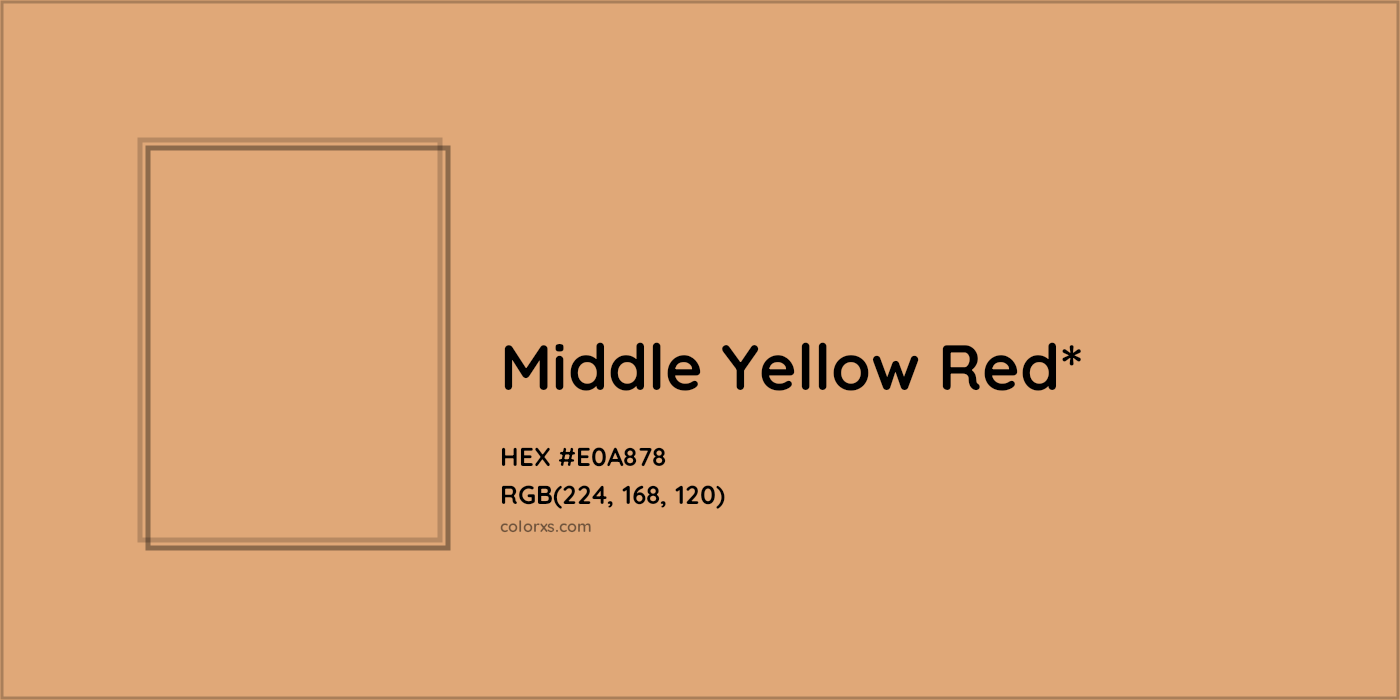 HEX #E0A878 Color Name, Color Code, Palettes, Similar Paints, Images