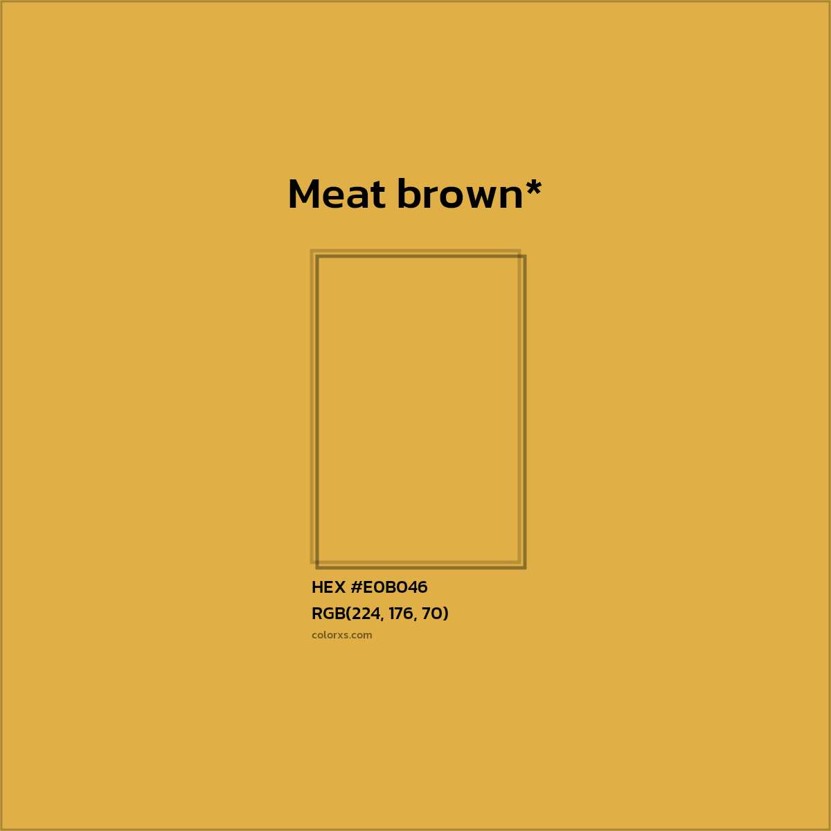 HEX #E0B046 Color Name, Color Code, Palettes, Similar Paints, Images