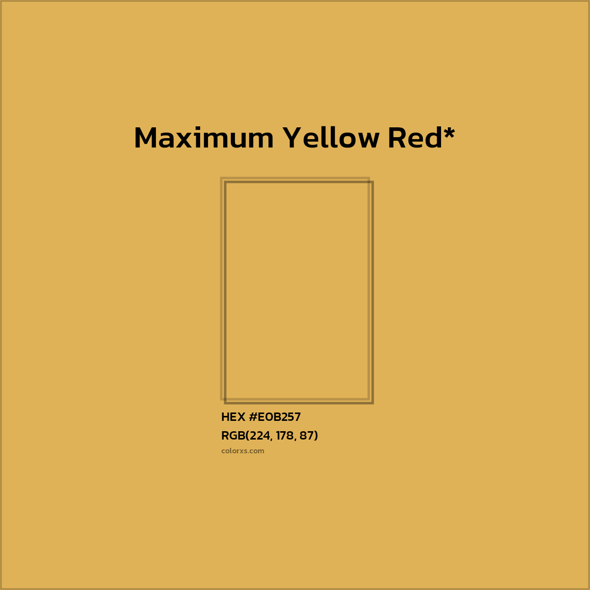 HEX #E0B257 Color Name, Color Code, Palettes, Similar Paints, Images