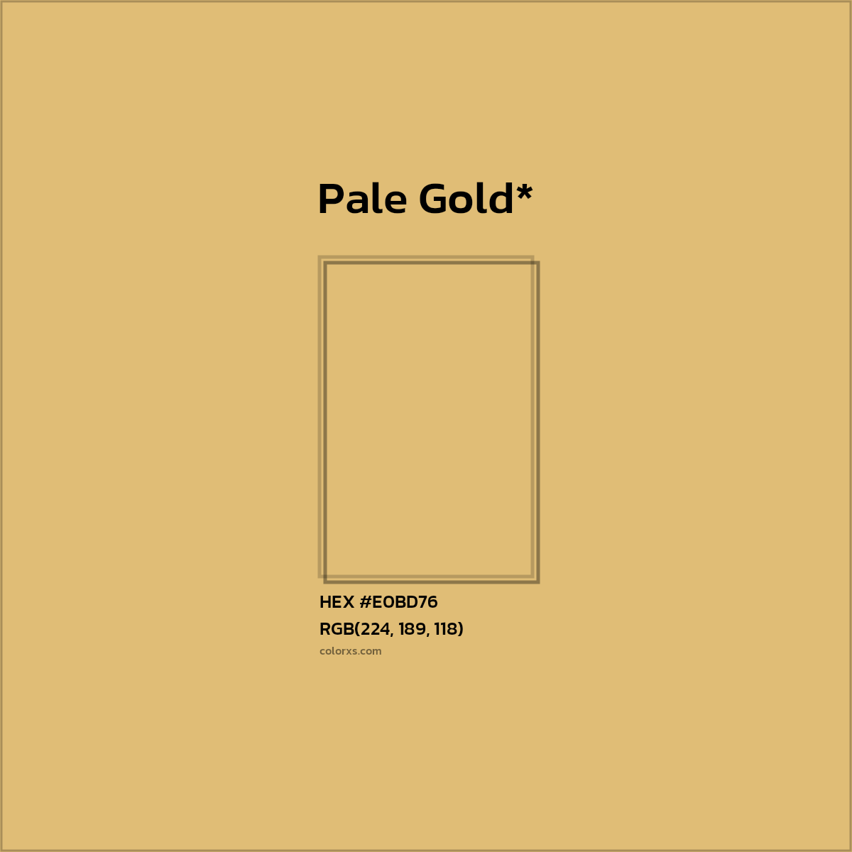 HEX #E0BD76 Color Name, Color Code, Palettes, Similar Paints, Images