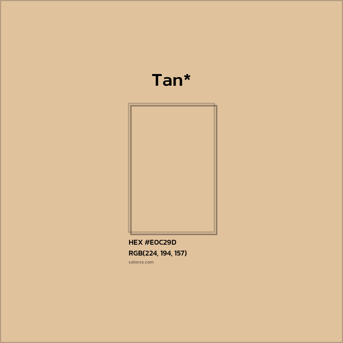 HEX #E0C29D Color Name, Color Code, Palettes, Similar Paints, Images