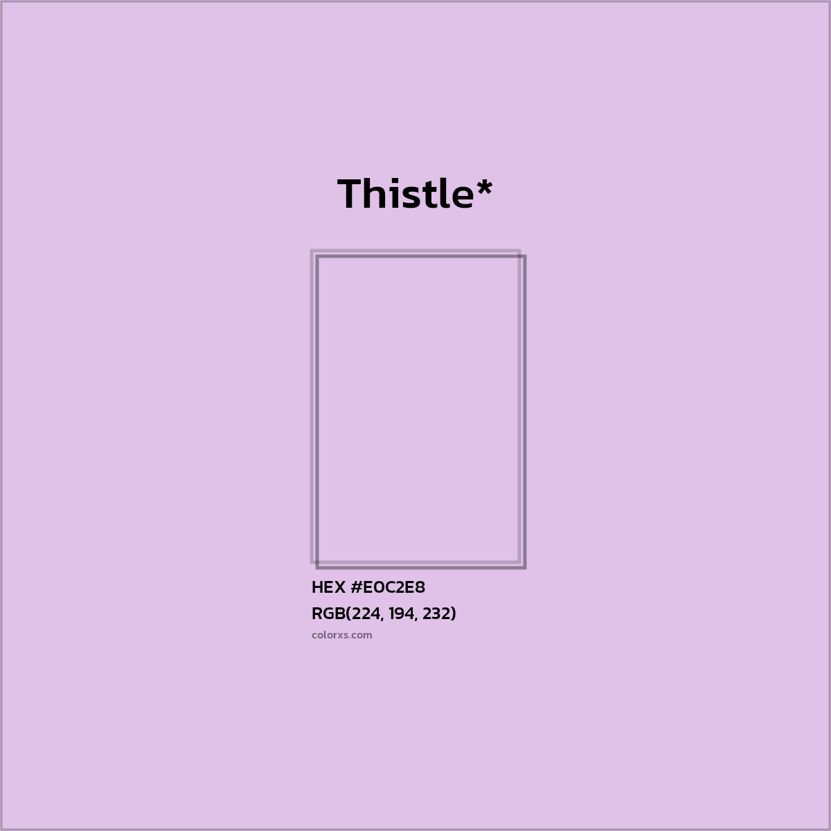 HEX #E0C2E8 Color Name, Color Code, Palettes, Similar Paints, Images
