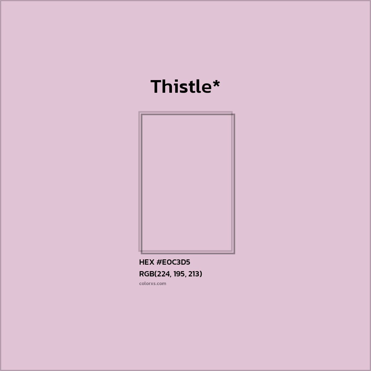 HEX #E0C3D5 Color Name, Color Code, Palettes, Similar Paints, Images