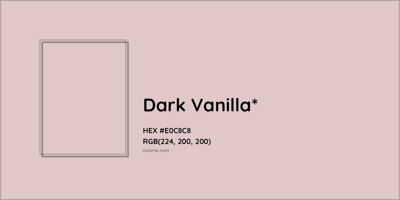 HEX #E0C8C8 Color Name, Color Code, Palettes, Similar Paints, Images