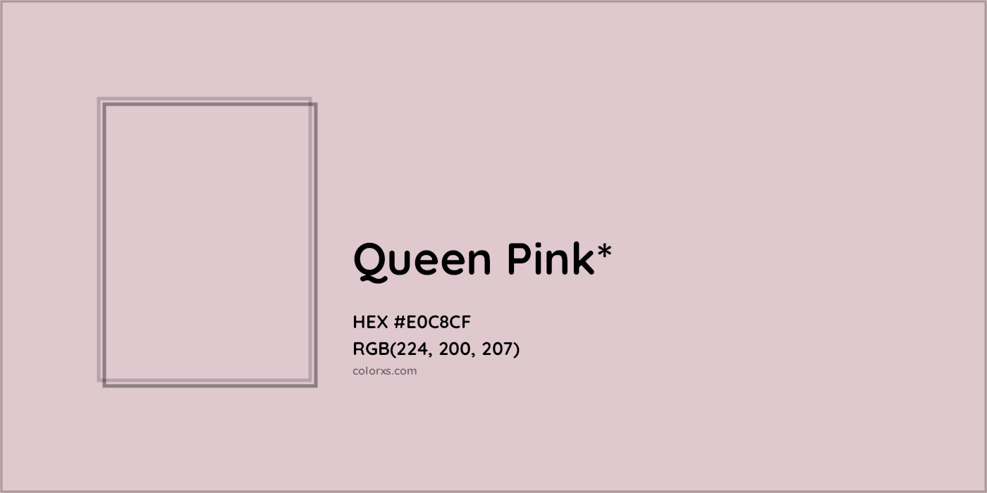 HEX #E0C8CF Color Name, Color Code, Palettes, Similar Paints, Images