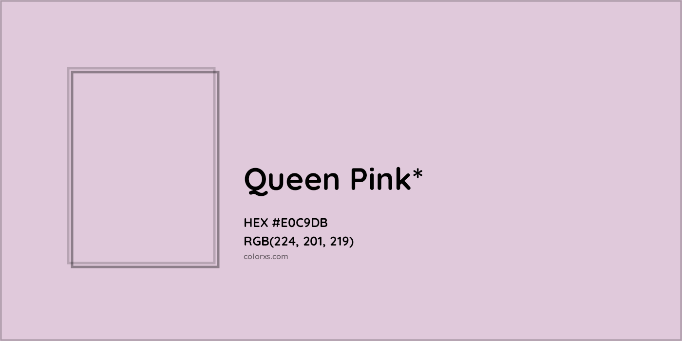 HEX #E0C9DB Color Name, Color Code, Palettes, Similar Paints, Images