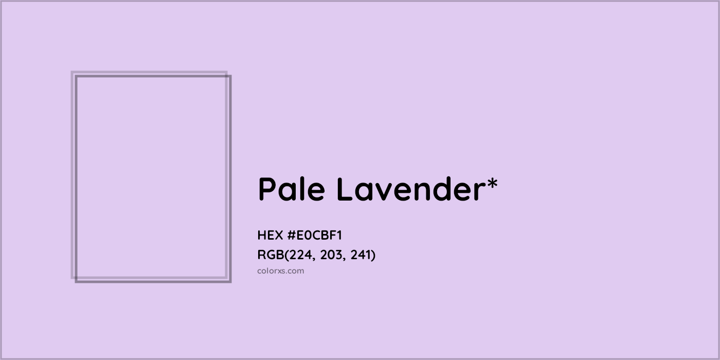 HEX #E0CBF1 Color Name, Color Code, Palettes, Similar Paints, Images