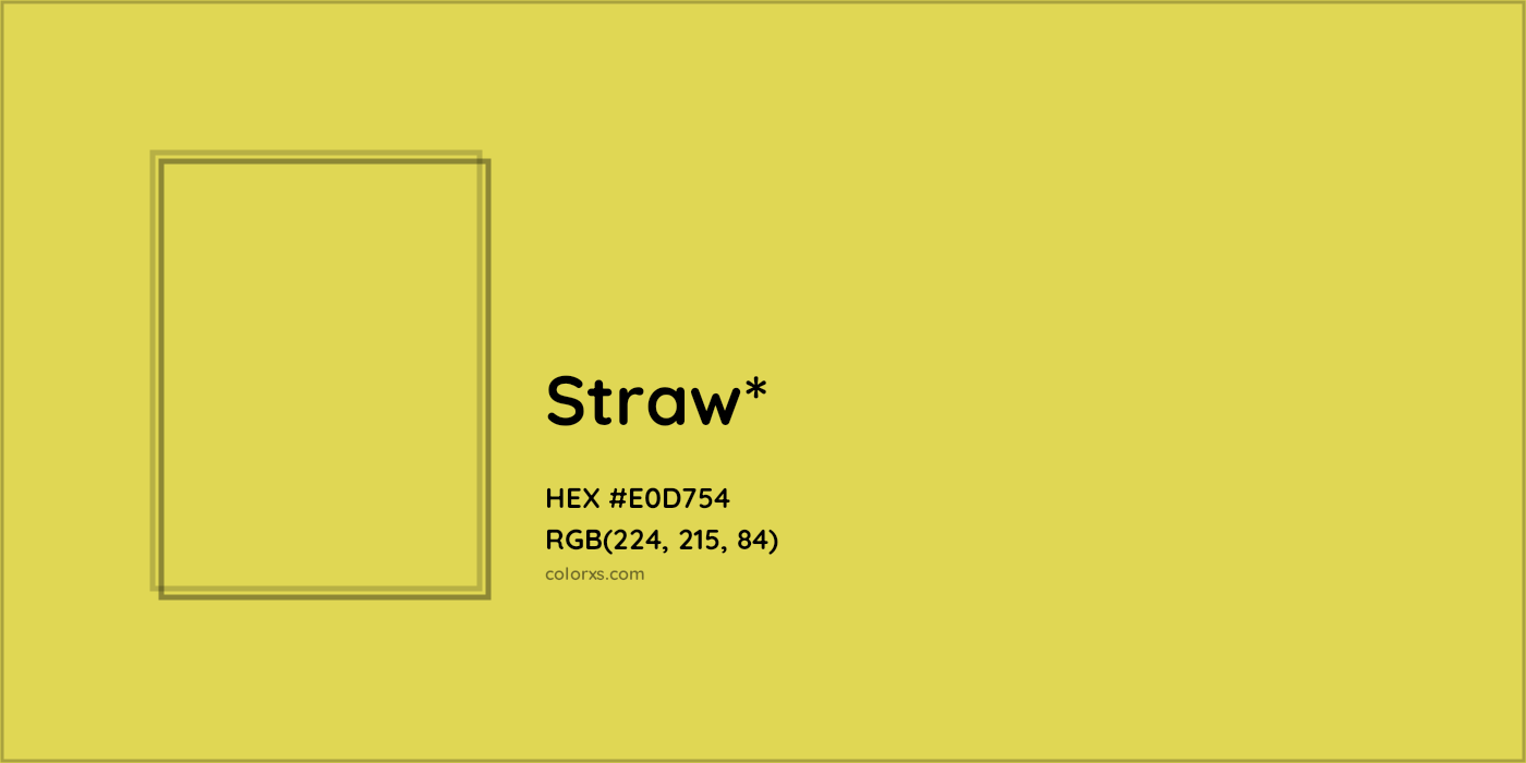 HEX #E0D754 Color Name, Color Code, Palettes, Similar Paints, Images