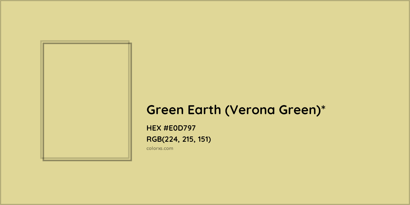 HEX #E0D797 Color Name, Color Code, Palettes, Similar Paints, Images