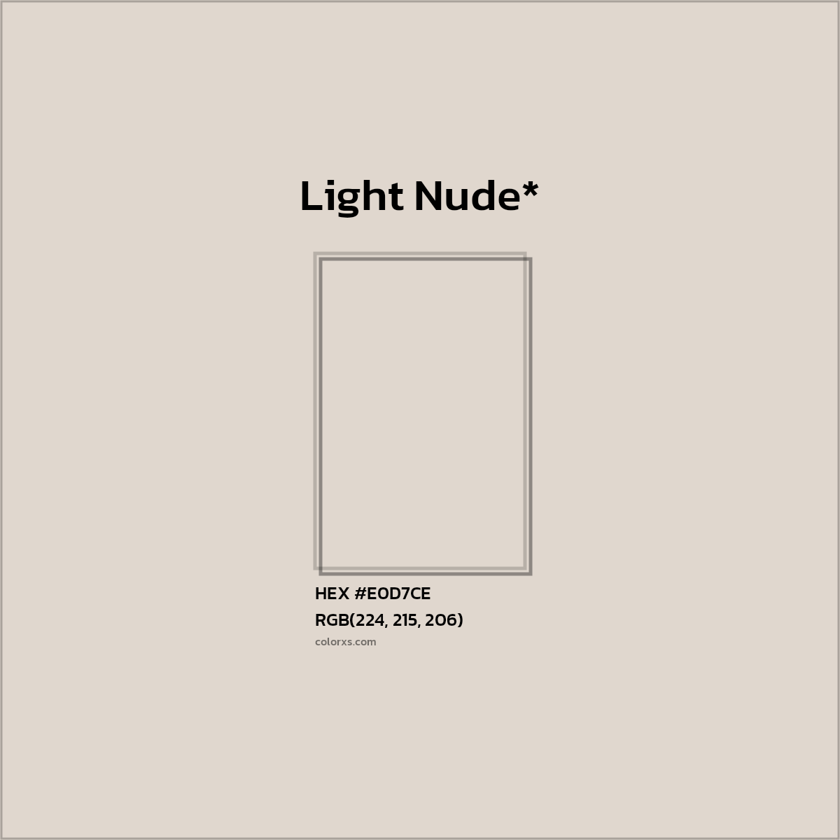 HEX #E0D7CE Color Name, Color Code, Palettes, Similar Paints, Images
