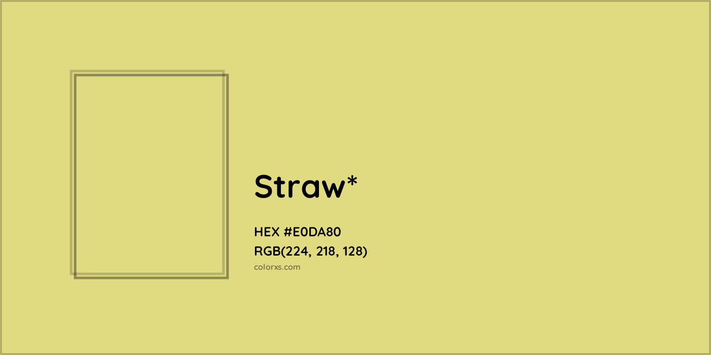 HEX #E0DA80 Color Name, Color Code, Palettes, Similar Paints, Images
