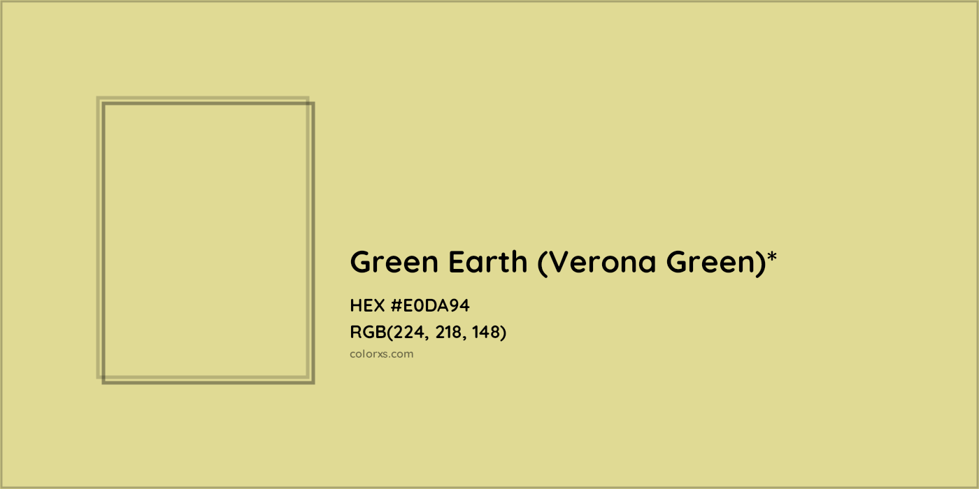 HEX #E0DA94 Color Name, Color Code, Palettes, Similar Paints, Images