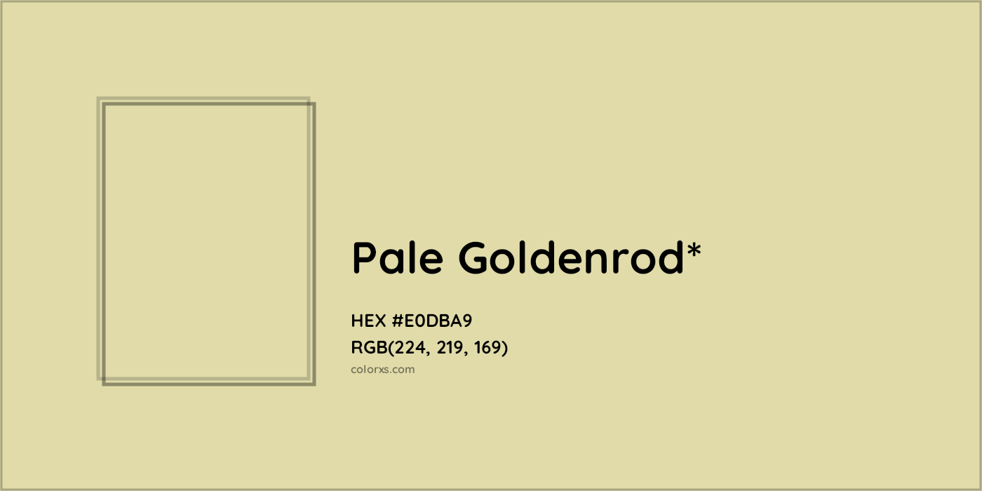 HEX #E0DBA9 Color Name, Color Code, Palettes, Similar Paints, Images