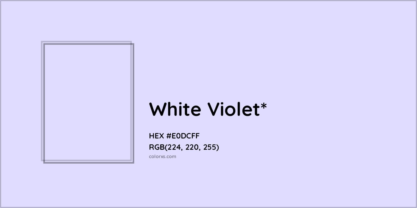 HEX #E0DCFF Color Name, Color Code, Palettes, Similar Paints, Images