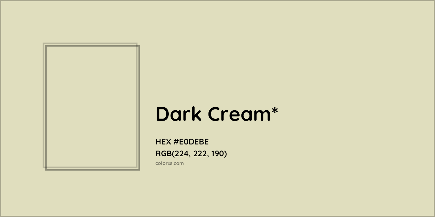 HEX #E0DEBE Color Name, Color Code, Palettes, Similar Paints, Images