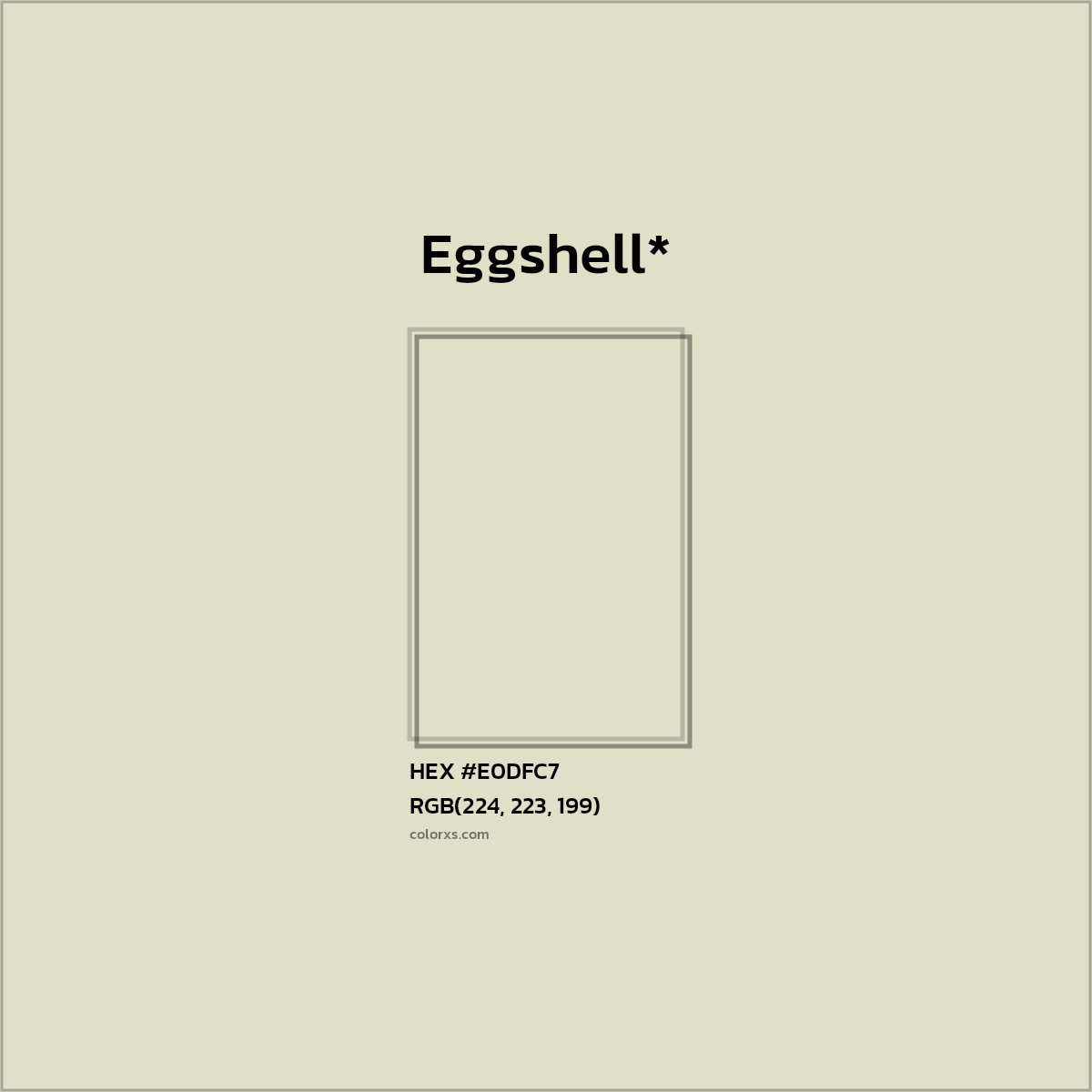 HEX #E0DFC7 Color Name, Color Code, Palettes, Similar Paints, Images