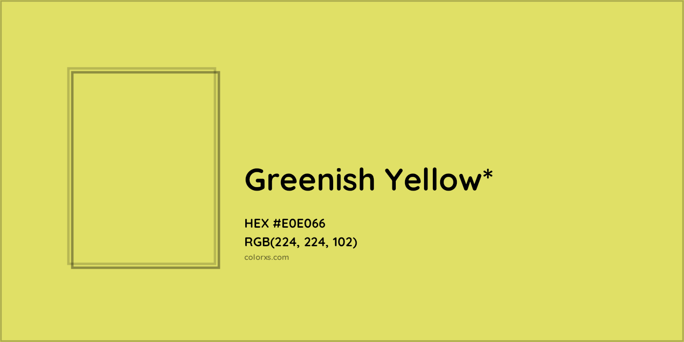 HEX #E0E066 Color Name, Color Code, Palettes, Similar Paints, Images