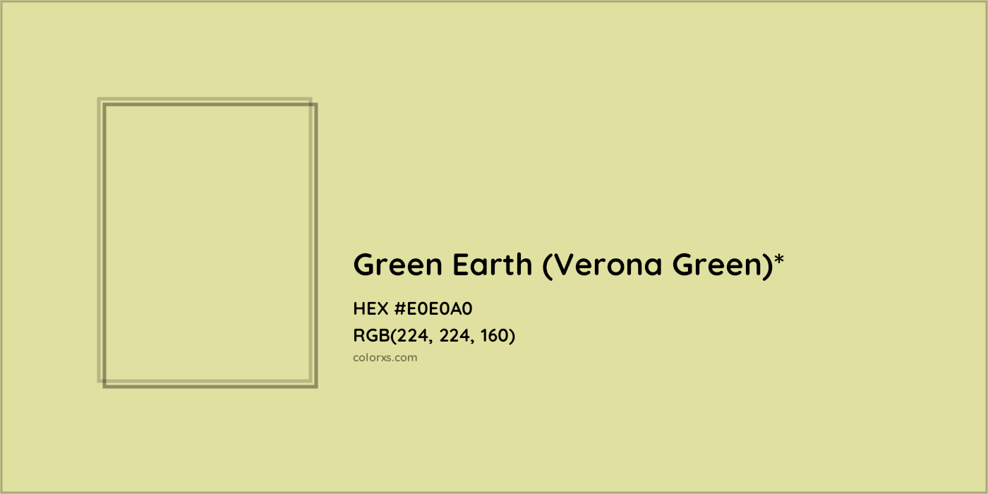 HEX #E0E0A0 Color Name, Color Code, Palettes, Similar Paints, Images