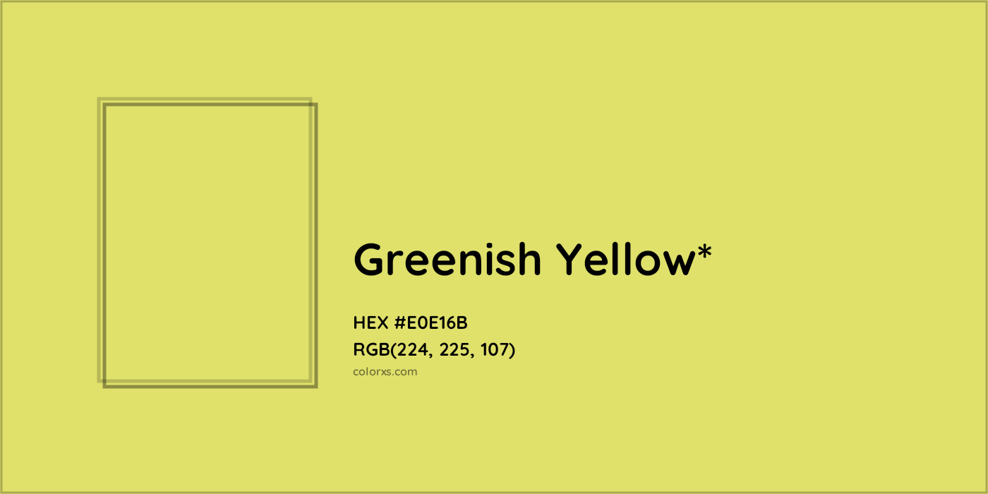 HEX #E0E16B Color Name, Color Code, Palettes, Similar Paints, Images