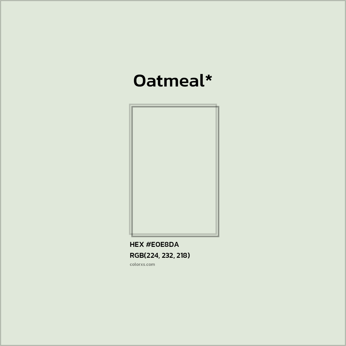 HEX #E0E8DA Color Name, Color Code, Palettes, Similar Paints, Images