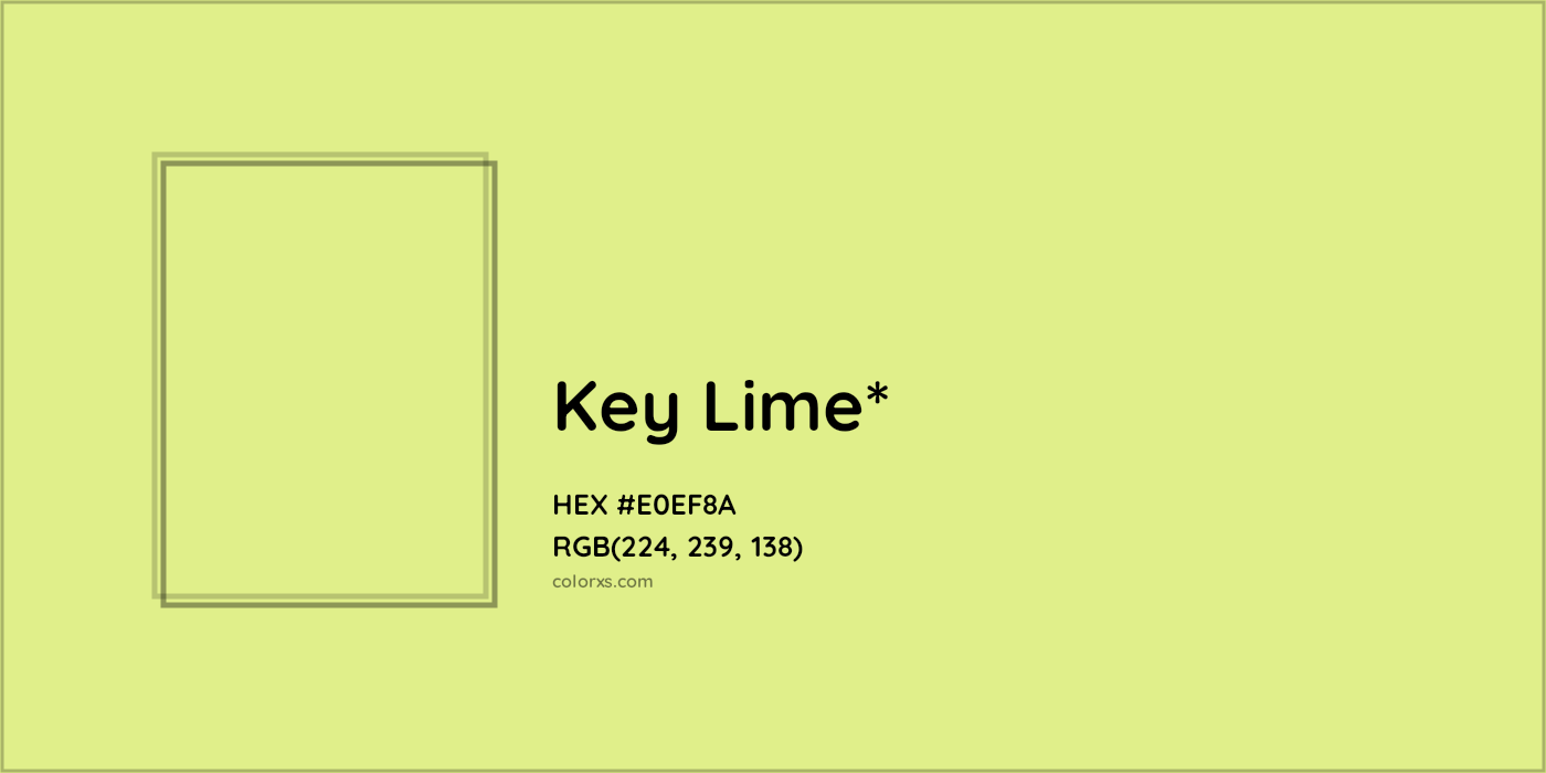 HEX #E0EF8A Color Name, Color Code, Palettes, Similar Paints, Images
