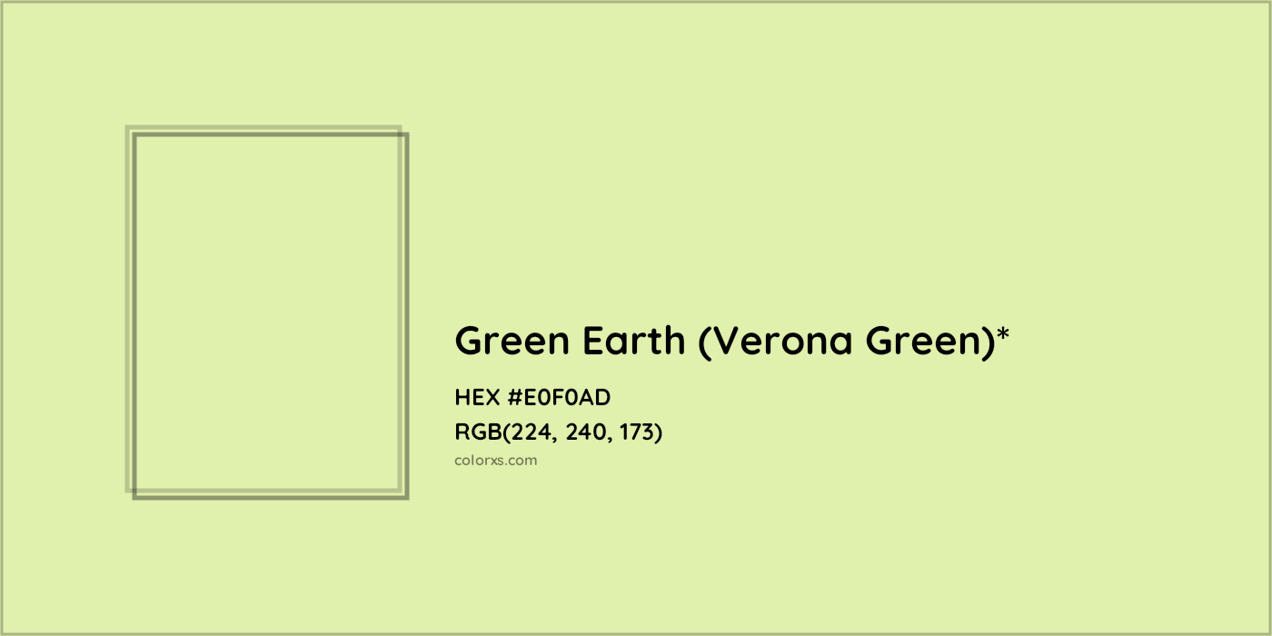 HEX #E0F0AD Color Name, Color Code, Palettes, Similar Paints, Images