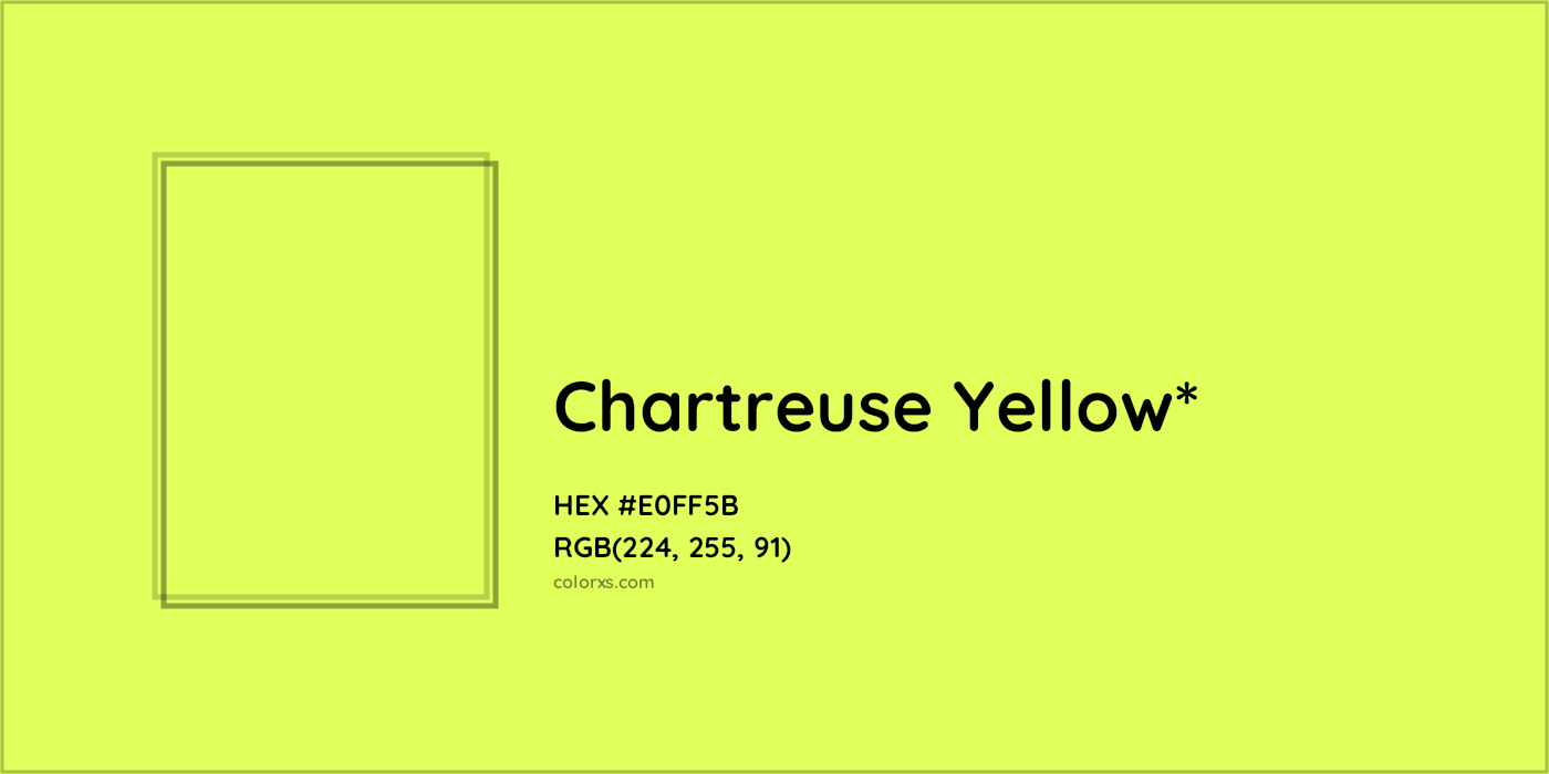 HEX #E0FF5B Color Name, Color Code, Palettes, Similar Paints, Images