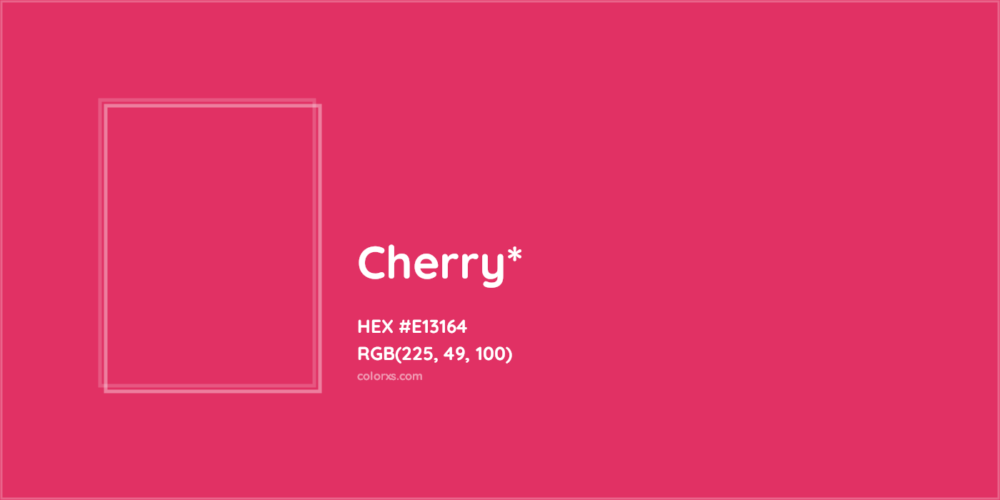 HEX #E13164 Color Name, Color Code, Palettes, Similar Paints, Images