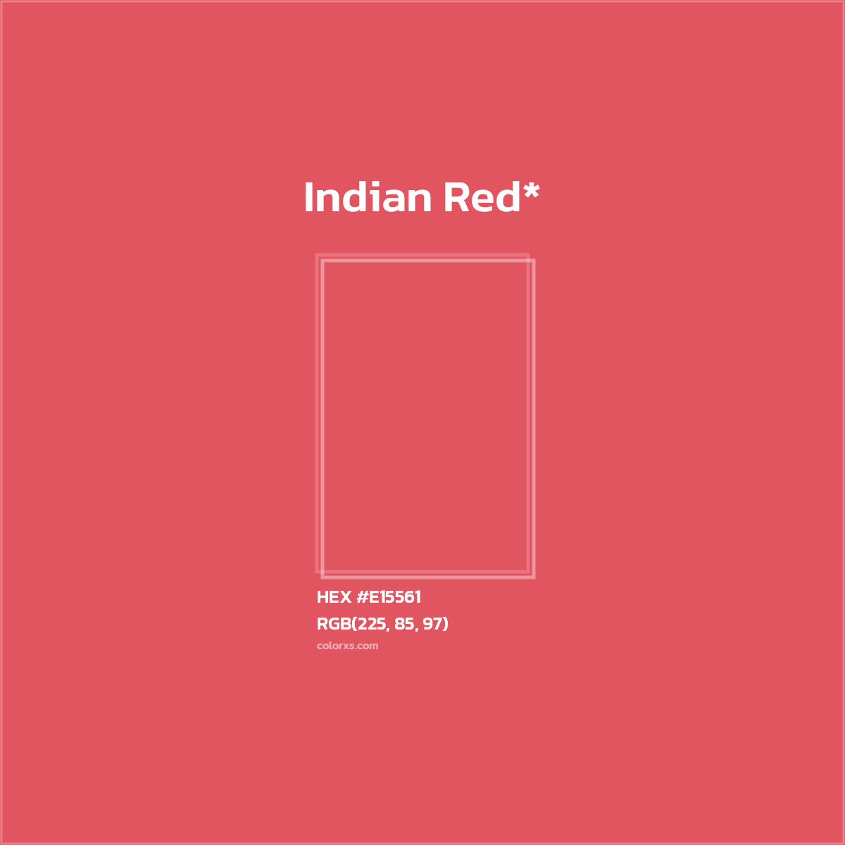 HEX #E15561 Color Name, Color Code, Palettes, Similar Paints, Images