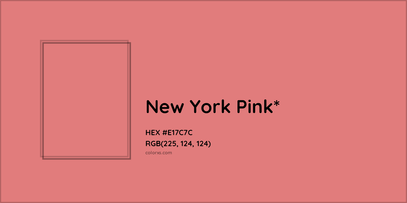 HEX #E17C7C Color Name, Color Code, Palettes, Similar Paints, Images