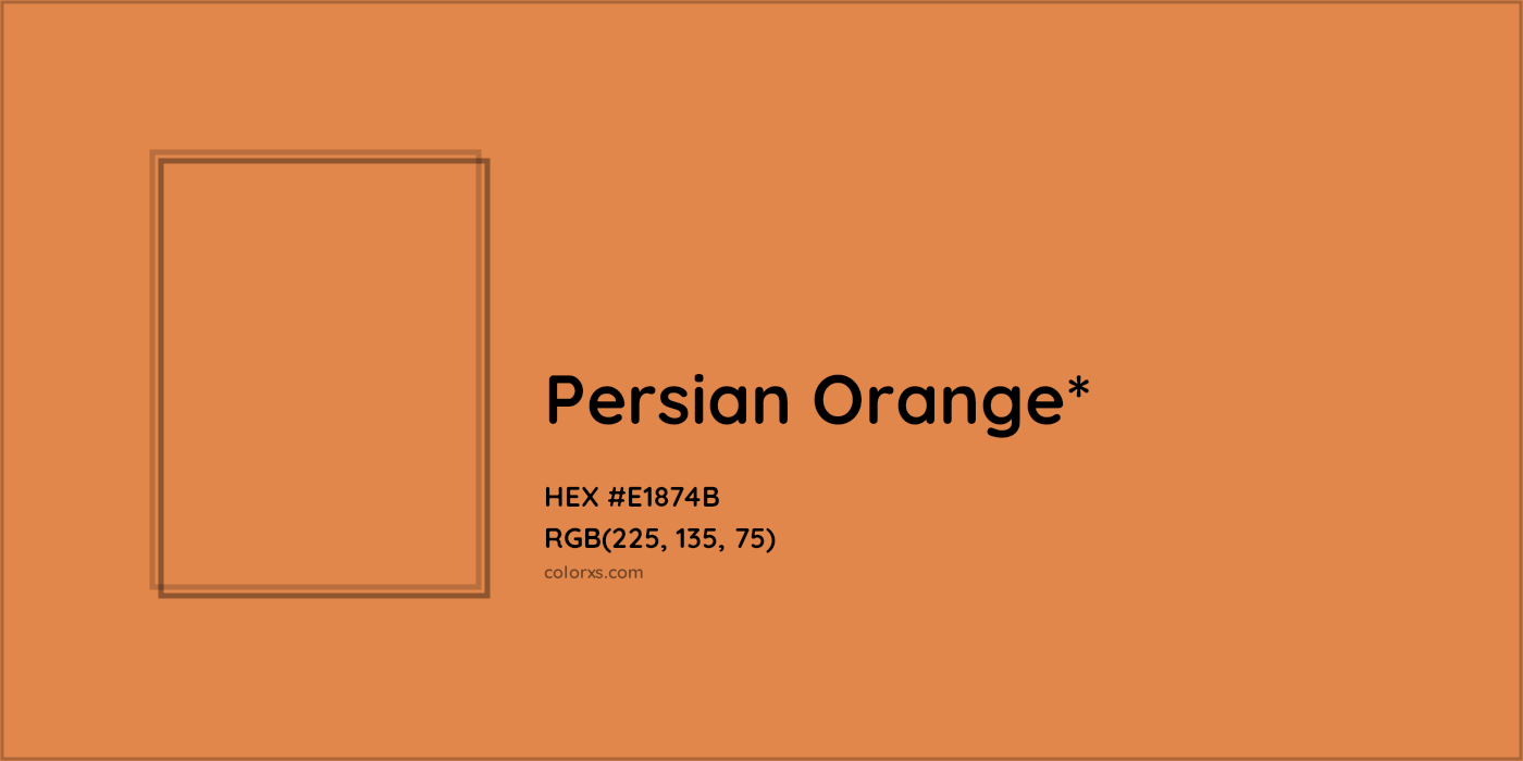 HEX #E1874B Color Name, Color Code, Palettes, Similar Paints, Images