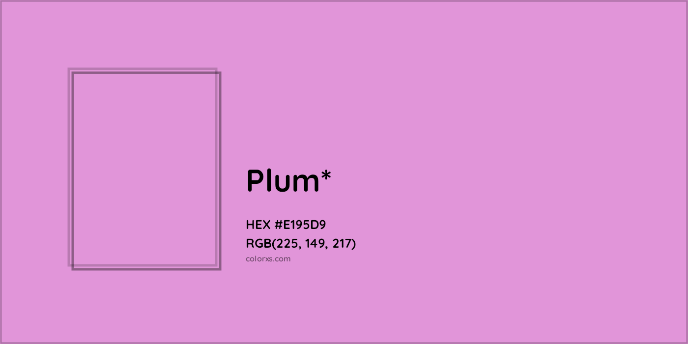 HEX #E195D9 Color Name, Color Code, Palettes, Similar Paints, Images