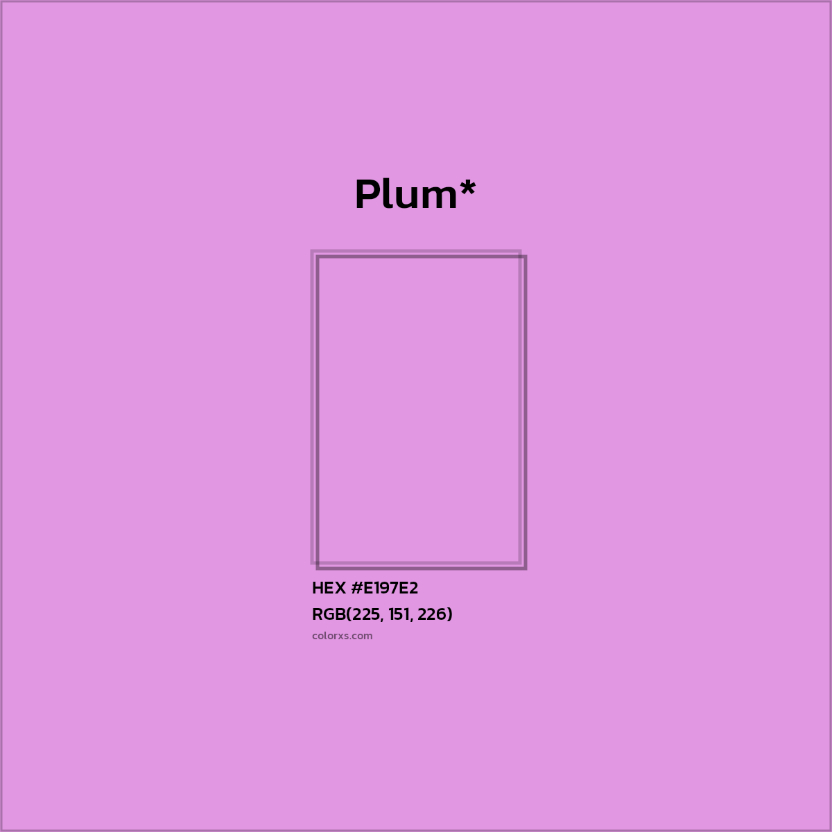 HEX #E197E2 Color Name, Color Code, Palettes, Similar Paints, Images