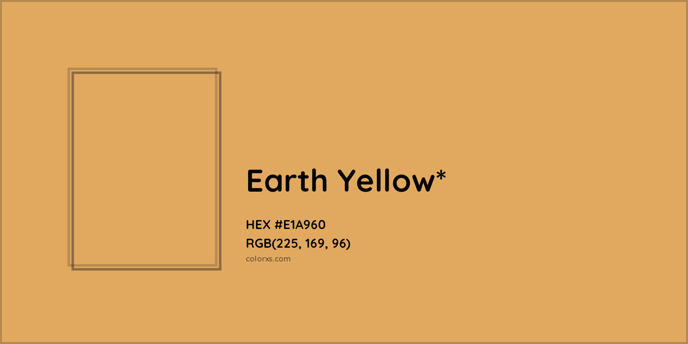 HEX #E1A960 Color Name, Color Code, Palettes, Similar Paints, Images