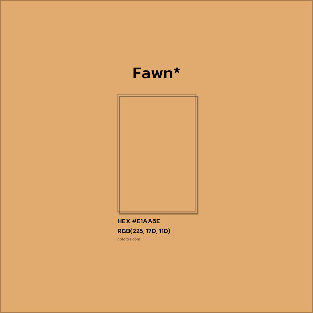 HEX #E1AA6E Color Name, Color Code, Palettes, Similar Paints, Images