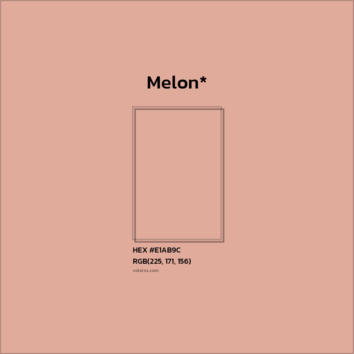 HEX #E1AB9C Color Name, Color Code, Palettes, Similar Paints, Images