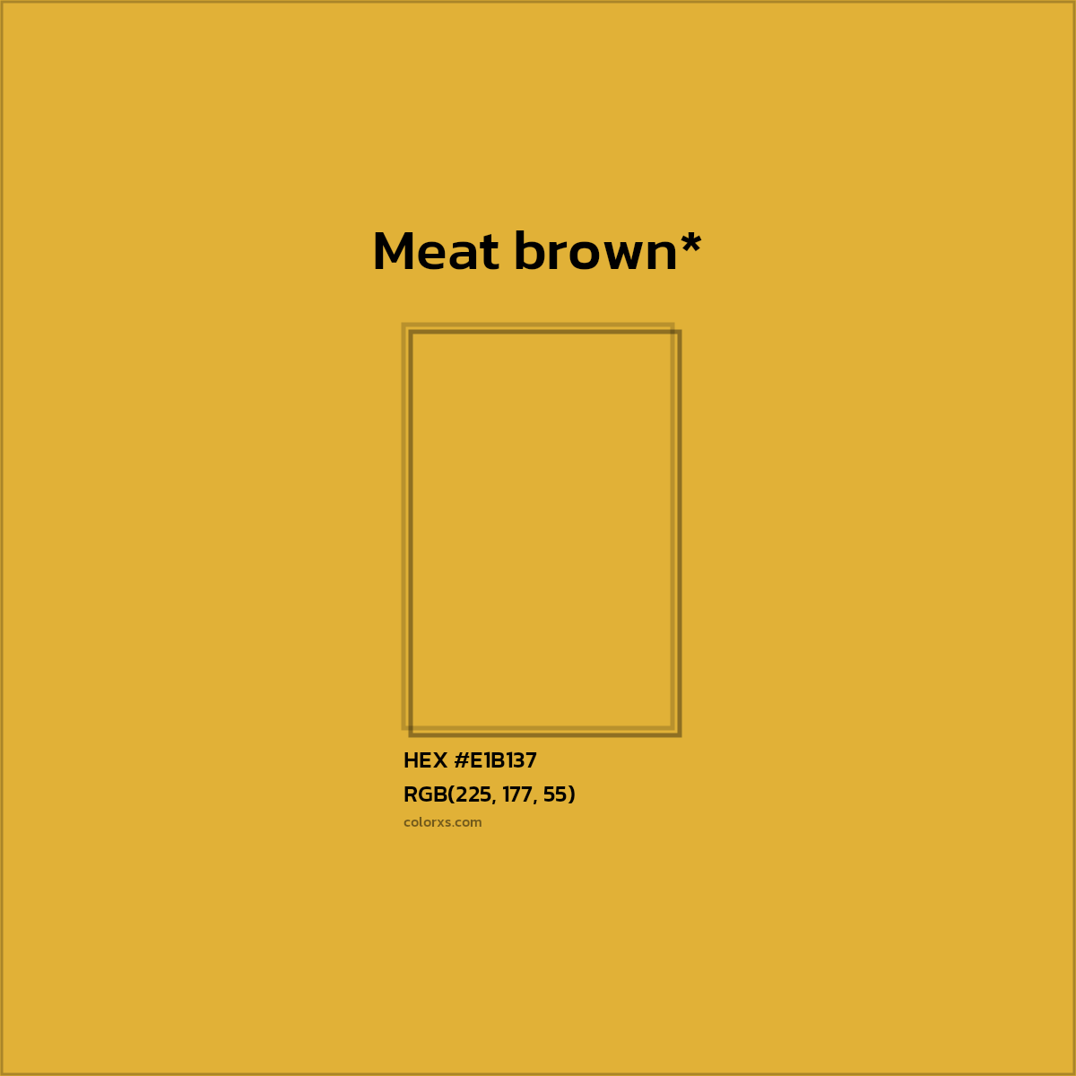 HEX #E1B137 Color Name, Color Code, Palettes, Similar Paints, Images