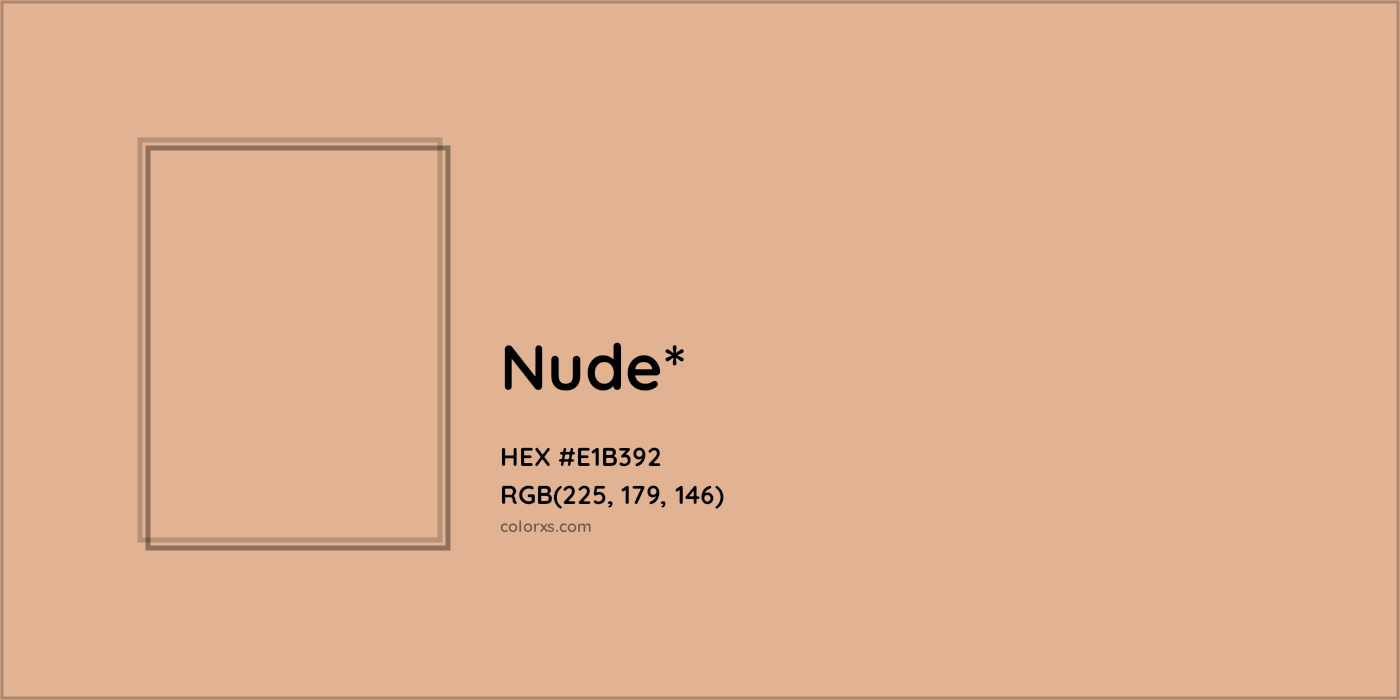 HEX #E1B392 Color Name, Color Code, Palettes, Similar Paints, Images
